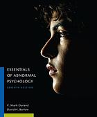 Essentials of abnormal psychology