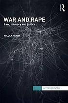 War and rape : law, memory, and justice