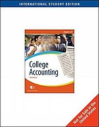 College accounting. Chapters 1-27