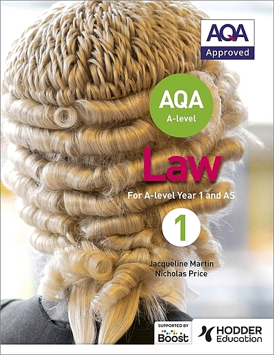 Aqa A Level Law For Year 1 As Worldcat Org