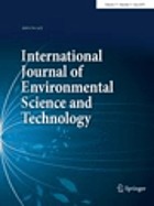 International Journal of Environmental Science and Technology.