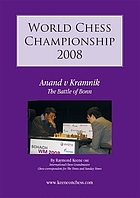 Anand vs. Kramnik  2008 World Chess Championship 