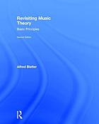 Revisiting music theory : basic principles