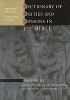 Dictionary of deities and demons in the Bible DDD