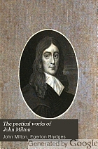 The poetical works of John Milton.