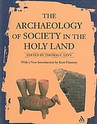 The archaeology of society in the Holy Land