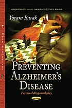 Preventing Alzheimer's disease : personal responsibility