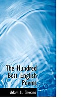 The hundred best english poems