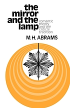 Front cover image for The mirror and the lamp : romantic theory and the critical tradition