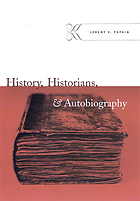 History, historians, & autobiography