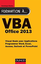 VBA Office 2013