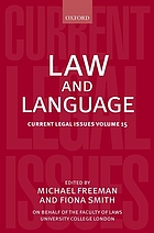 Law and language