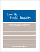 Law & social inquiry.