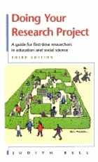 Doing your research project : a guide for first-time researchers in education and social scienze