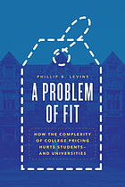 A problem of fit : how the complexity of college pricing hurts students--and universities