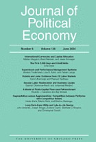 The journal of political economy.