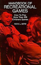 Handbook of recreational games