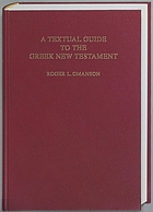 A Textual Guide to the Greek New Testament : an Adaption of Bruce M. Metzger's Textual Commentary for the Needs of Translators