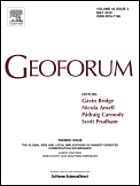 Geoforum : the international multidisciplinary journal of physical, human and regional geosciences.