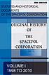 Original history of the SPACEPOL Corporation. by  SPACEPOL. 