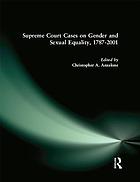 Supreme Court Cases on Political Representation, 1787-2001