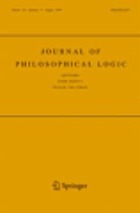 Journal of philosophical logic.
