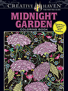 Midnight garden coloring book.