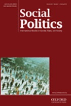 Social politics : international studies in gender, state, and society.