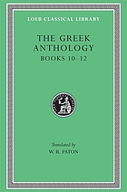 The Greek anthology