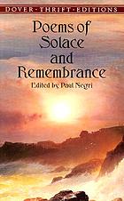 Poems of solace and remembrance