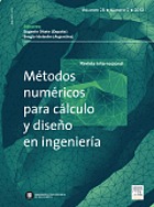 Revista internacional de métodos numéricos para cálculo y diseño en ingeniería