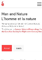 Man and nature : proceedings of the Canadian Society for Eighteenth-Century Studies.
