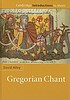 Gregorian chant by  David Hiley 