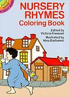 Nursery rhymes coloring book