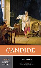 Candide Or Optimism The Robert M Adams Translation Backgrounds Criticism Book 16 Worldcat Org