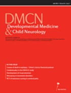 Developmental medicine and child neurology.