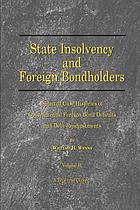 State insolvency and foreign bondholders