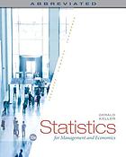 Statistics for management and economics abbreviated