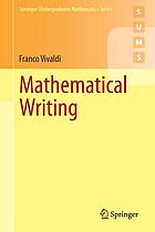 Mathematical writing
