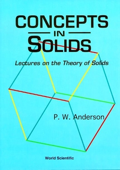 Concepts in solids : lectures on the theory of solids | WorldCat.org