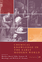 Chemical knowledge in the early modern world