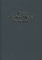 A history of Indian medical literature / 1,A Text.