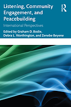 Listening, community engagement, and peacebuilding : international perspectives