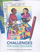 Challenges for game designers