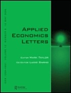 Applied economics letters.