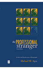 The professional stranger : an informal introduction to ethnography