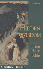 Hidden wisdom in the Holy Bible