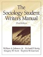 The sociology student writer's manual