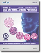 Journal of oral and maxillofacial pathology