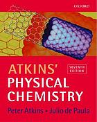 Atkins' physical chemistry